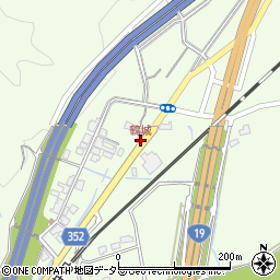 鶴城周辺の地図