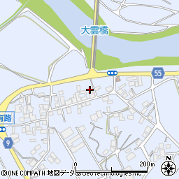 京都府福知山市大江町南有路1376周辺の地図