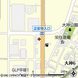 カレーハウスＣｏＣｏ壱番屋平塚大神店周辺の地図