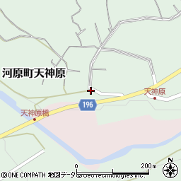 鳥取県鳥取市河原町天神原377周辺の地図