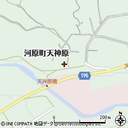 鳥取県鳥取市河原町天神原408周辺の地図