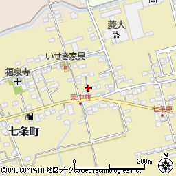 滋賀県長浜市七条町346周辺の地図