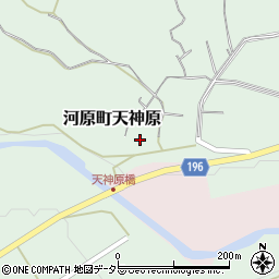 鳥取県鳥取市河原町天神原405周辺の地図