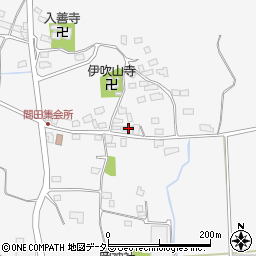 滋賀県米原市間田230周辺の地図