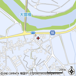 京都府福知山市大江町南有路1293周辺の地図