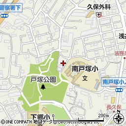 神奈川県横浜市戸塚区戸塚町2890周辺の地図