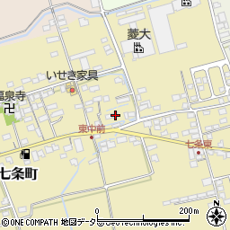 滋賀県長浜市七条町351-1周辺の地図