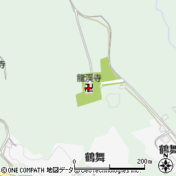 龍渓寺周辺の地図