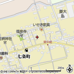 滋賀県長浜市七条町472周辺の地図