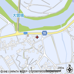 京都府福知山市大江町南有路1285周辺の地図