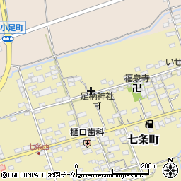 滋賀県長浜市七条町718-1周辺の地図