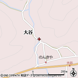 兵庫県養父市大谷312周辺の地図