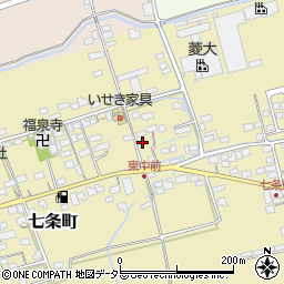 滋賀県長浜市七条町342周辺の地図