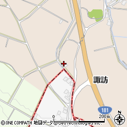 鳥取県米子市諏訪1918周辺の地図