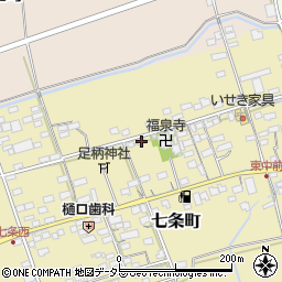 滋賀県長浜市七条町556周辺の地図