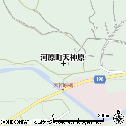 鳥取県鳥取市河原町天神原460周辺の地図