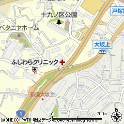 神奈川県横浜市戸塚区汲沢町1077周辺の地図