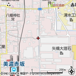 矢橋大理石株式会社　労組周辺の地図