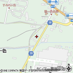 滋賀県米原市野一色825-3周辺の地図