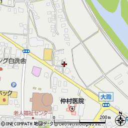 鳥取県西伯郡伯耆町大殿545周辺の地図