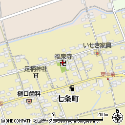 滋賀県長浜市七条町576周辺の地図
