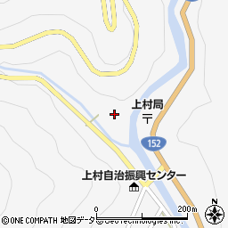 長野県飯田市上村642周辺の地図