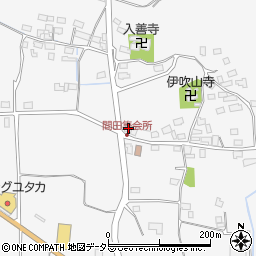 滋賀県米原市間田213周辺の地図