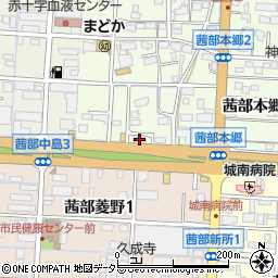 宮田毛織工業倉庫周辺の地図