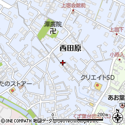 神奈川県秦野市西田原231周辺の地図