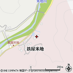 兵庫県養父市鉄屋米地95周辺の地図