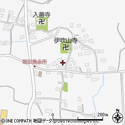 滋賀県米原市間田202周辺の地図