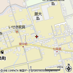 滋賀県長浜市七条町365周辺の地図