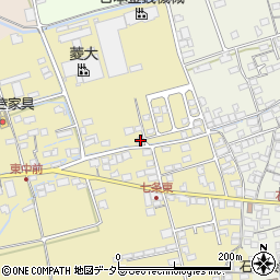 滋賀県長浜市七条町253周辺の地図