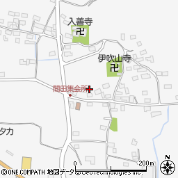 滋賀県米原市間田196周辺の地図