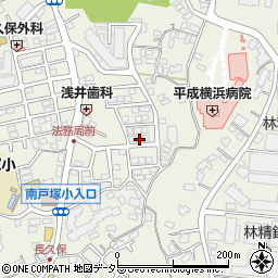 神奈川県横浜市戸塚区戸塚町475-22周辺の地図