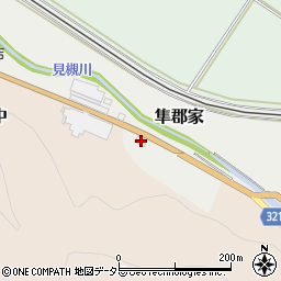 鳥取県八頭郡八頭町隼郡家245-3周辺の地図