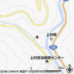 長野県飯田市上村641周辺の地図