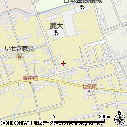 滋賀県長浜市七条町245周辺の地図