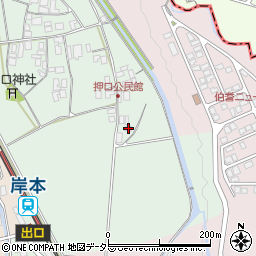鳥取県西伯郡伯耆町押口5周辺の地図