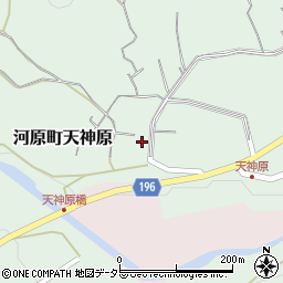 鳥取県鳥取市河原町天神原380周辺の地図