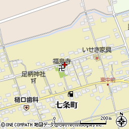 滋賀県長浜市七条町589周辺の地図