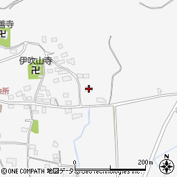 滋賀県米原市間田57-4周辺の地図