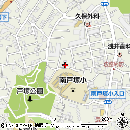カーサ南戸塚周辺の地図