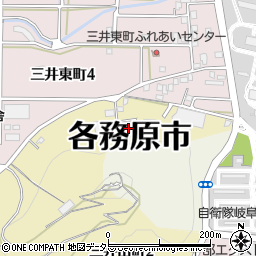 岐阜サービス周辺の地図