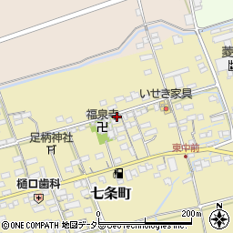 滋賀県長浜市七条町591周辺の地図
