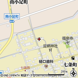 滋賀県長浜市七条町713周辺の地図