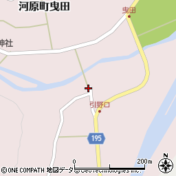 鳥取県鳥取市河原町曳田957周辺の地図
