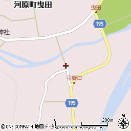 鳥取県鳥取市河原町曳田957周辺の地図