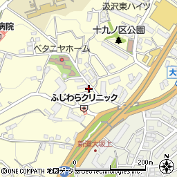 神奈川県横浜市戸塚区汲沢町1051-22周辺の地図