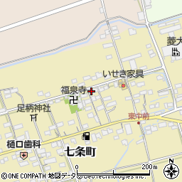 滋賀県長浜市七条町482周辺の地図